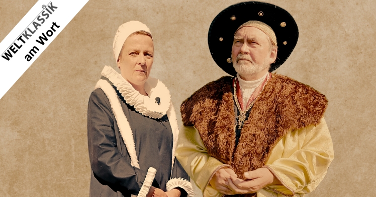 Grfin Anna und Graf Edzard I. (Herma Peters & Werner Nrtker)<br>in Rysum - Theater